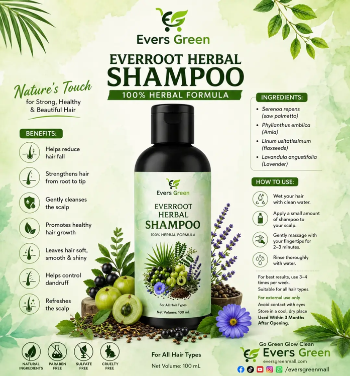 herbal shampoo Pakistan sulfate free